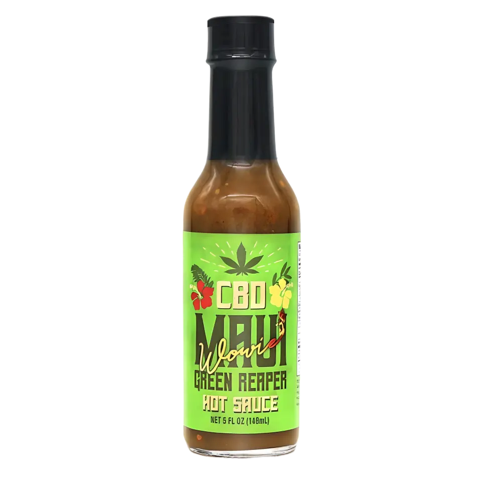 CaJohn's | CBD - Maui Wowie Green Reaper - 148 mL CaJohns Fiery Foods Co.