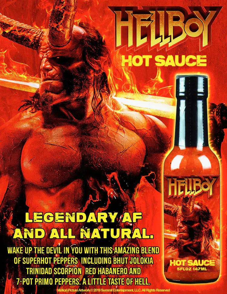 Hellboy Hot Sauce | Legendary AF SHACK à SAUCE