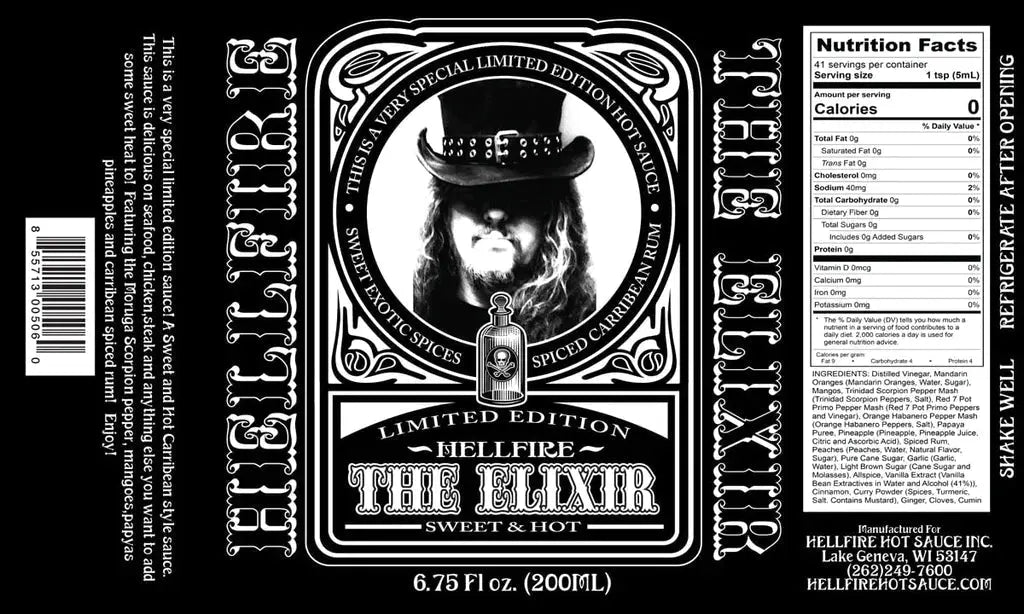 Hellfire Hot Sauce | The Elixir SHACK à SAUCE
