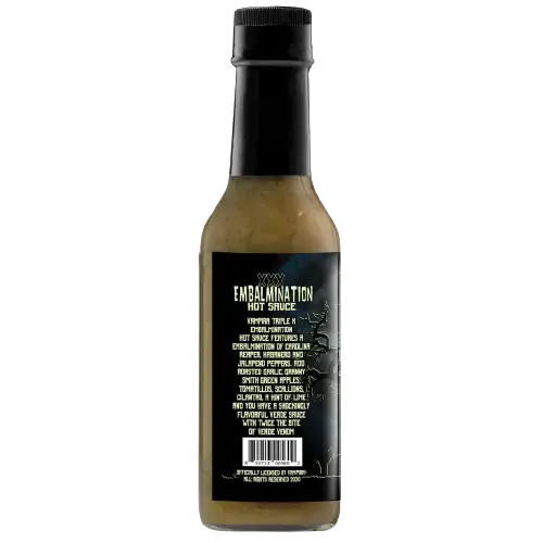 Hellfire Hot Sauce | Vampira Embalmination SHACK Ă SAUCE