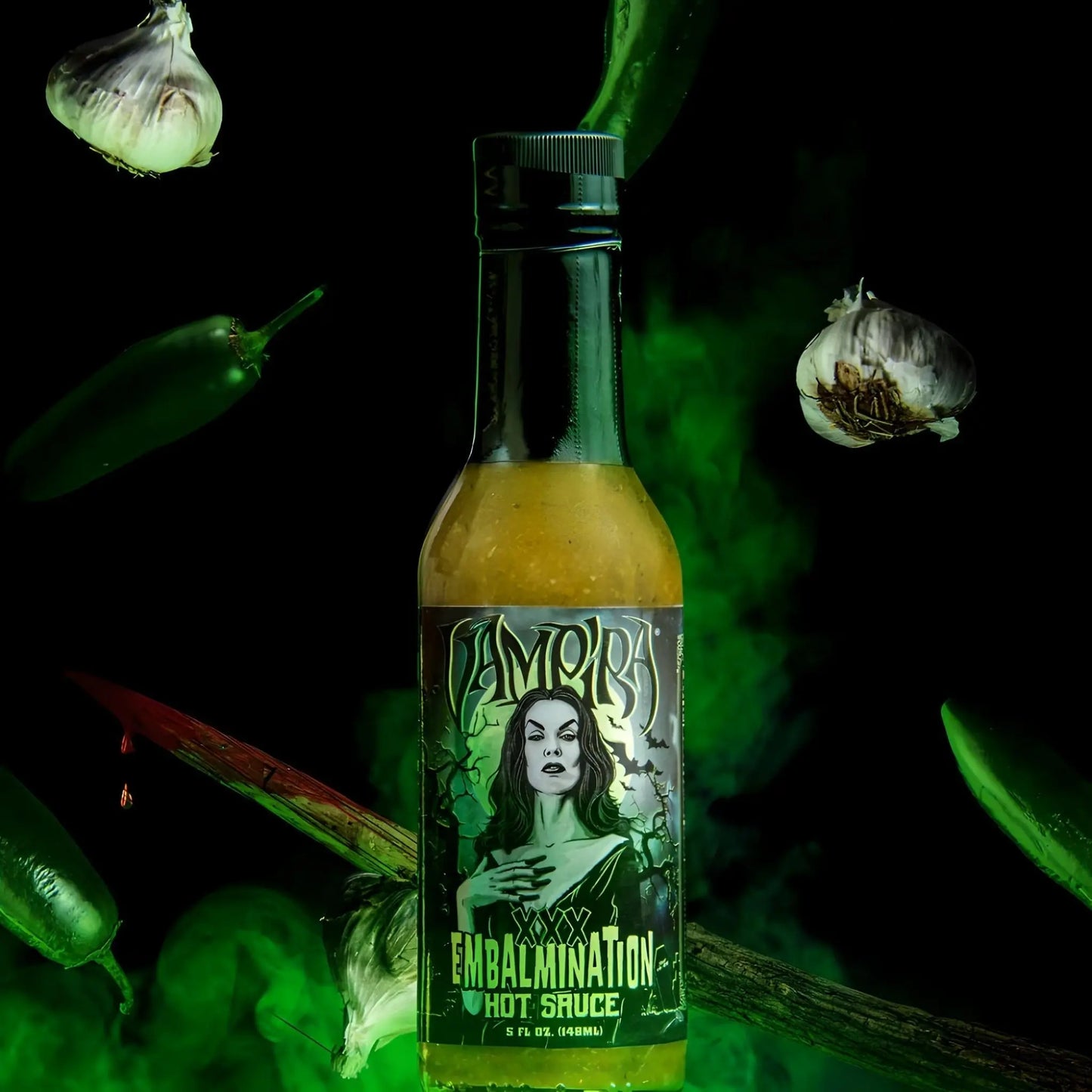 Hellfire Hot Sauce | Vampira Embalmination SHACK Ă SAUCE
