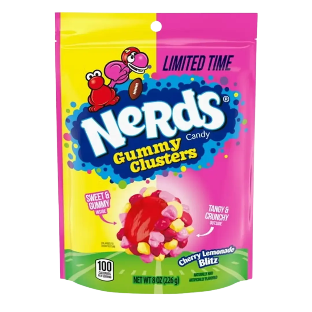 Nerds Candy | Gummy Clusters - Cherry Lemonade Blitz - 8oz Shack à Sauce