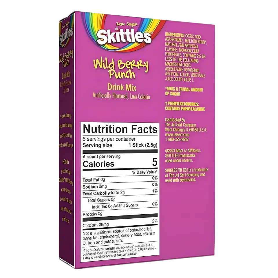 Skittles | Single To Go - Wild Berry Punch Skittles