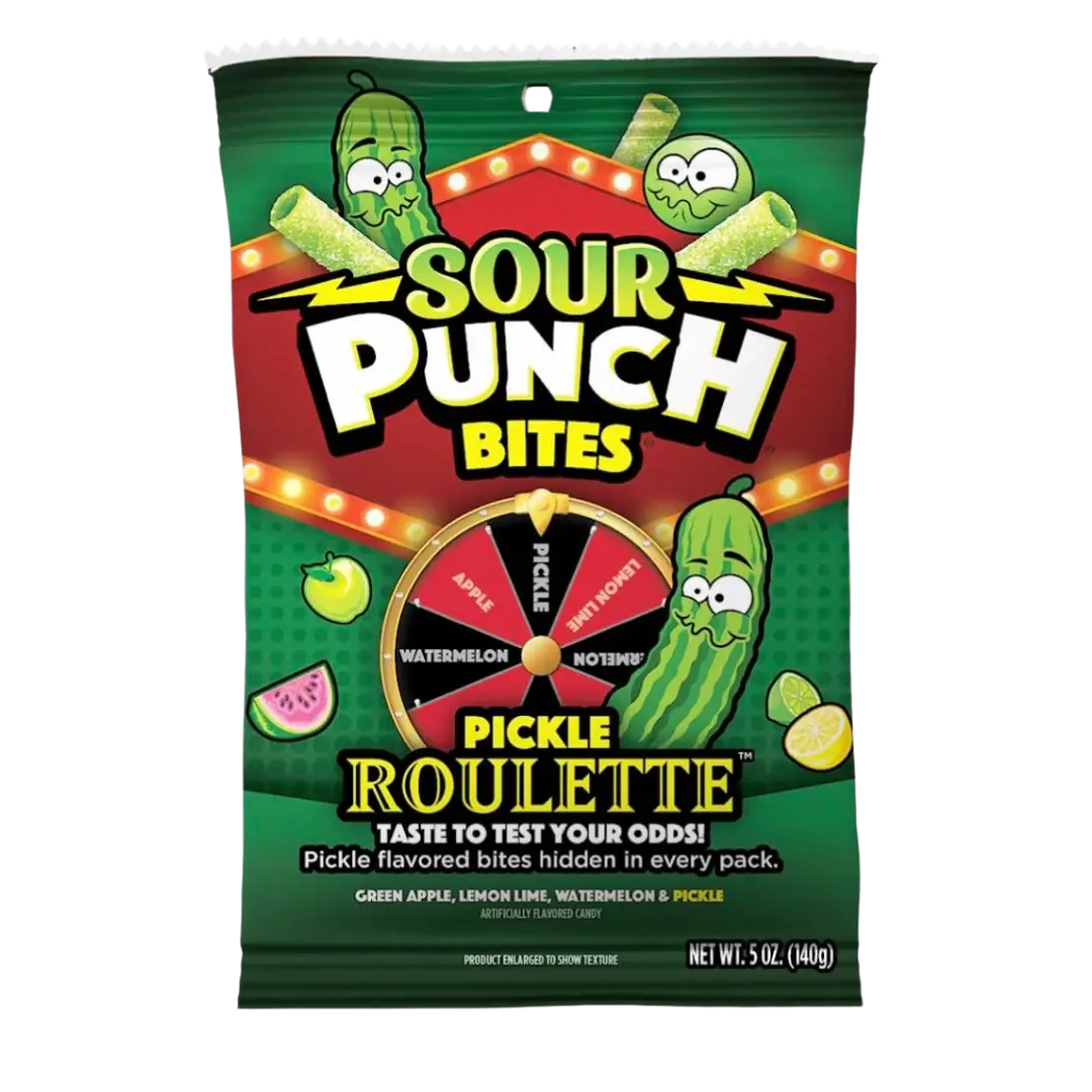 Sour Punch | Bites - Roulette - Pickle SHACK à SAUCE