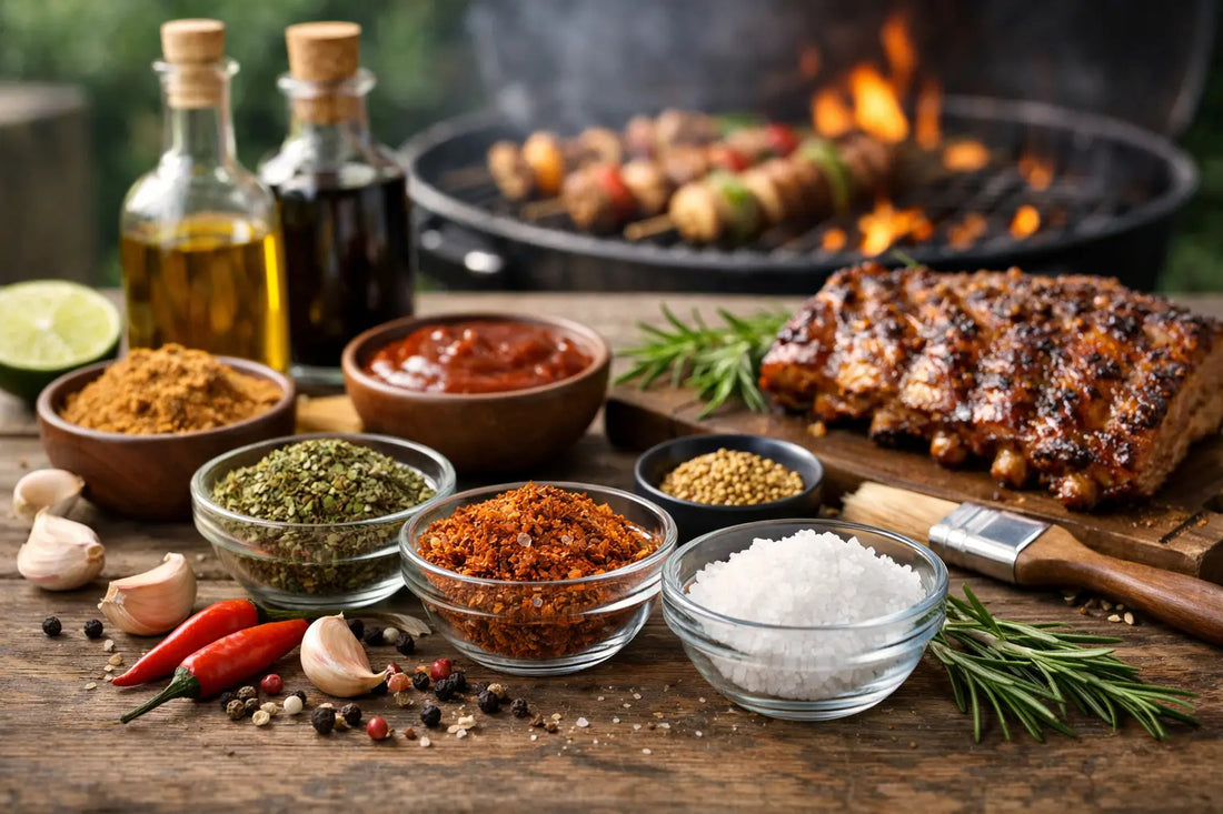 Guide des assaisonnements pour barbecue