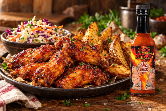 Ailes de poulet avec les sauces Shack à Sauce