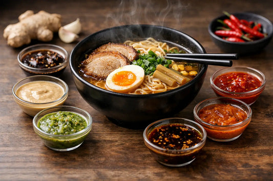 7 sauces pour ramen qui réveillent le bol