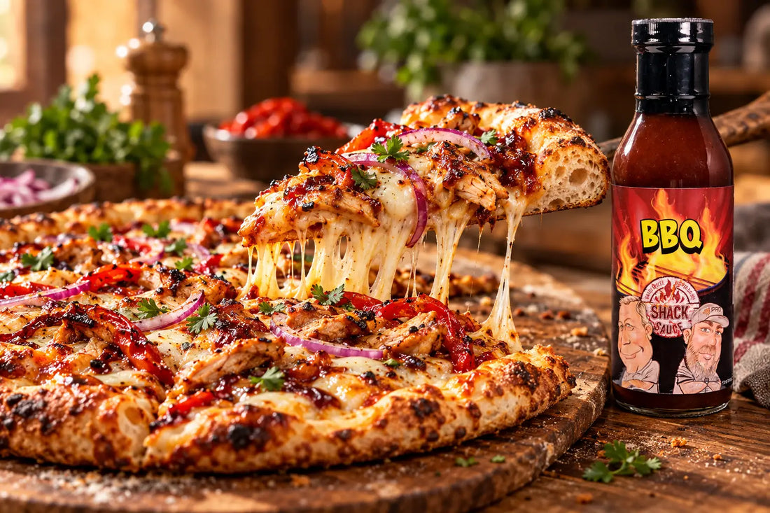 Comment utiliser les sauces Shack à Sauce sur la pizza