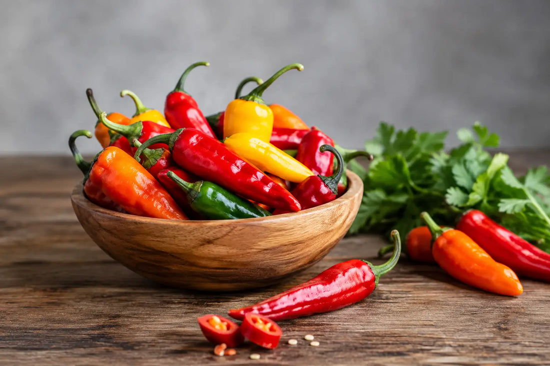 Piments forts, du goût avant le brasier