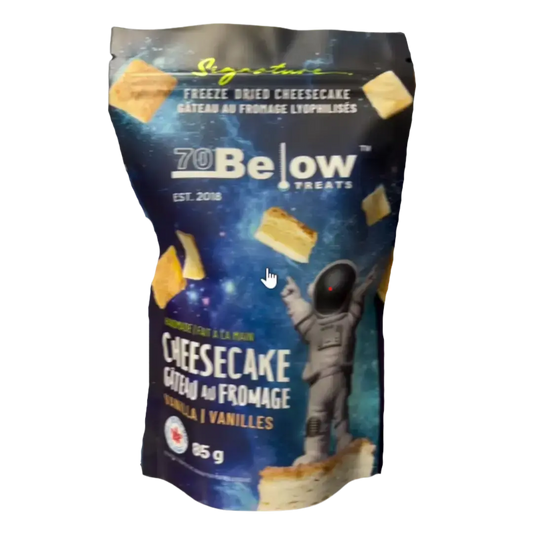 70 Below Treats | Vanilla Cheesecake Shack à Sauce