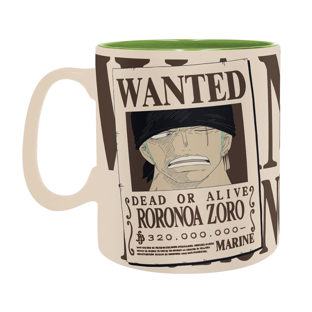 Abystyle | Mug + Coaster Gift Set - One Piece Zoro Shack à Sauce