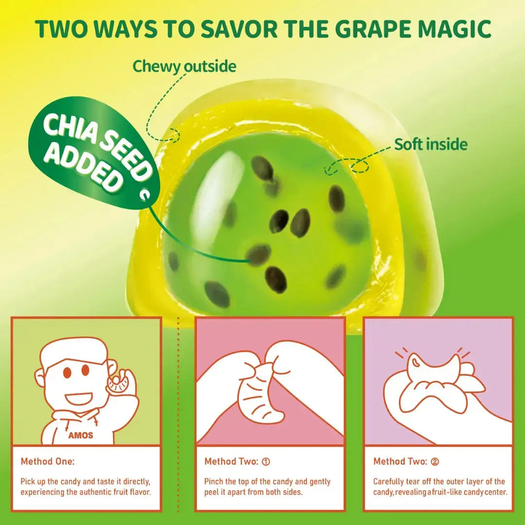 Amos | Peelerz Gummy -  Kiwi Shack à Sauce