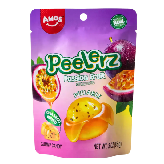 Amos | Peelerz Gummy - Passion Fruit Shack à Sauce