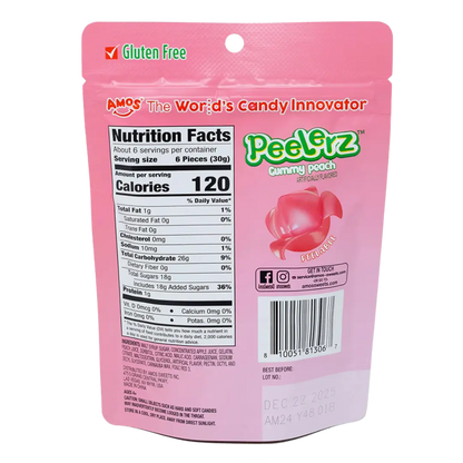 Amos | Peelerz Gummy - Peach Shack à Sauce