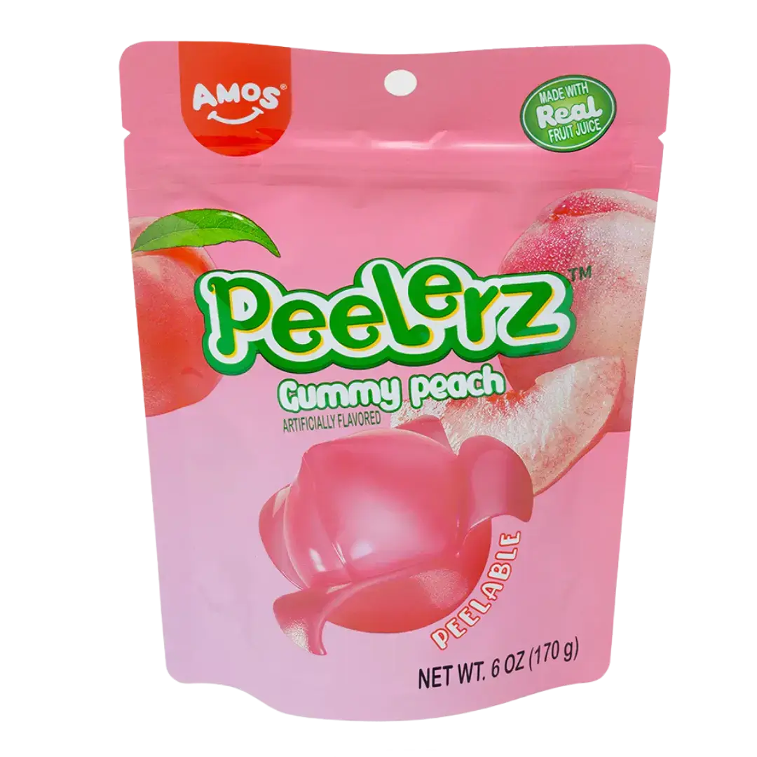 Amos | Peelerz Gummy - Peach Shack à Sauce