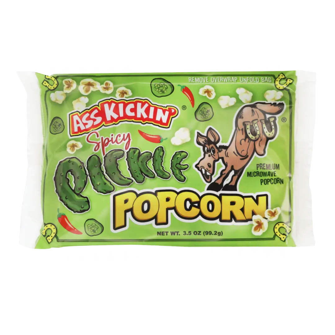 , Ass Kickin Popcorn Spicy Pickle Shack à Sauce