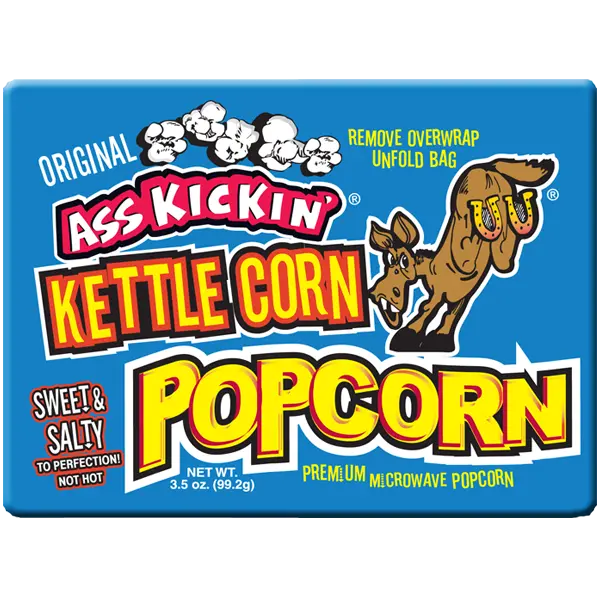 Ass Kickin' | Popcorn - Kettle Corn SHACK à SAUCE