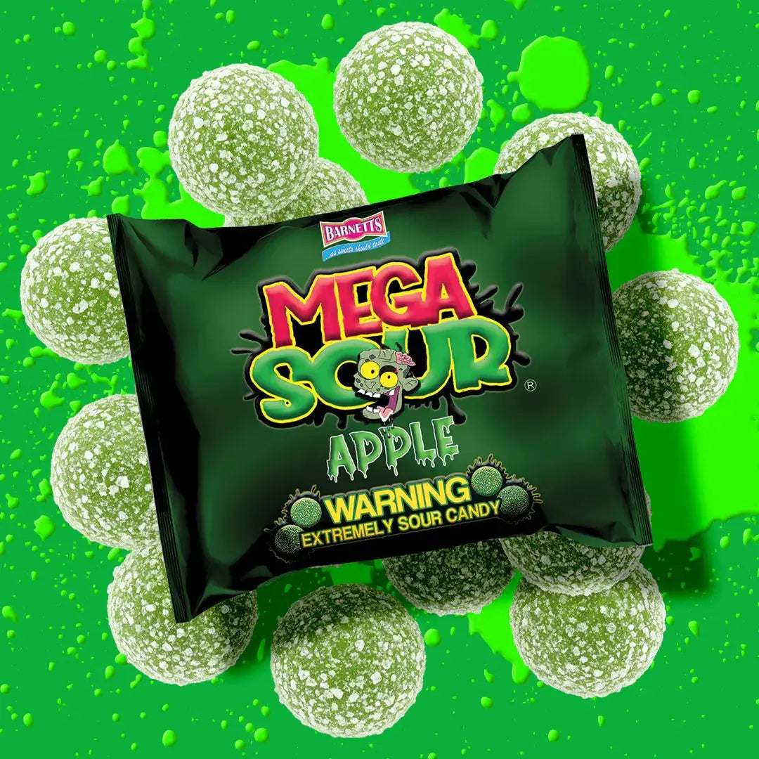 Barnetts Sweets | Mega Sour - Apple Shack à Sauce