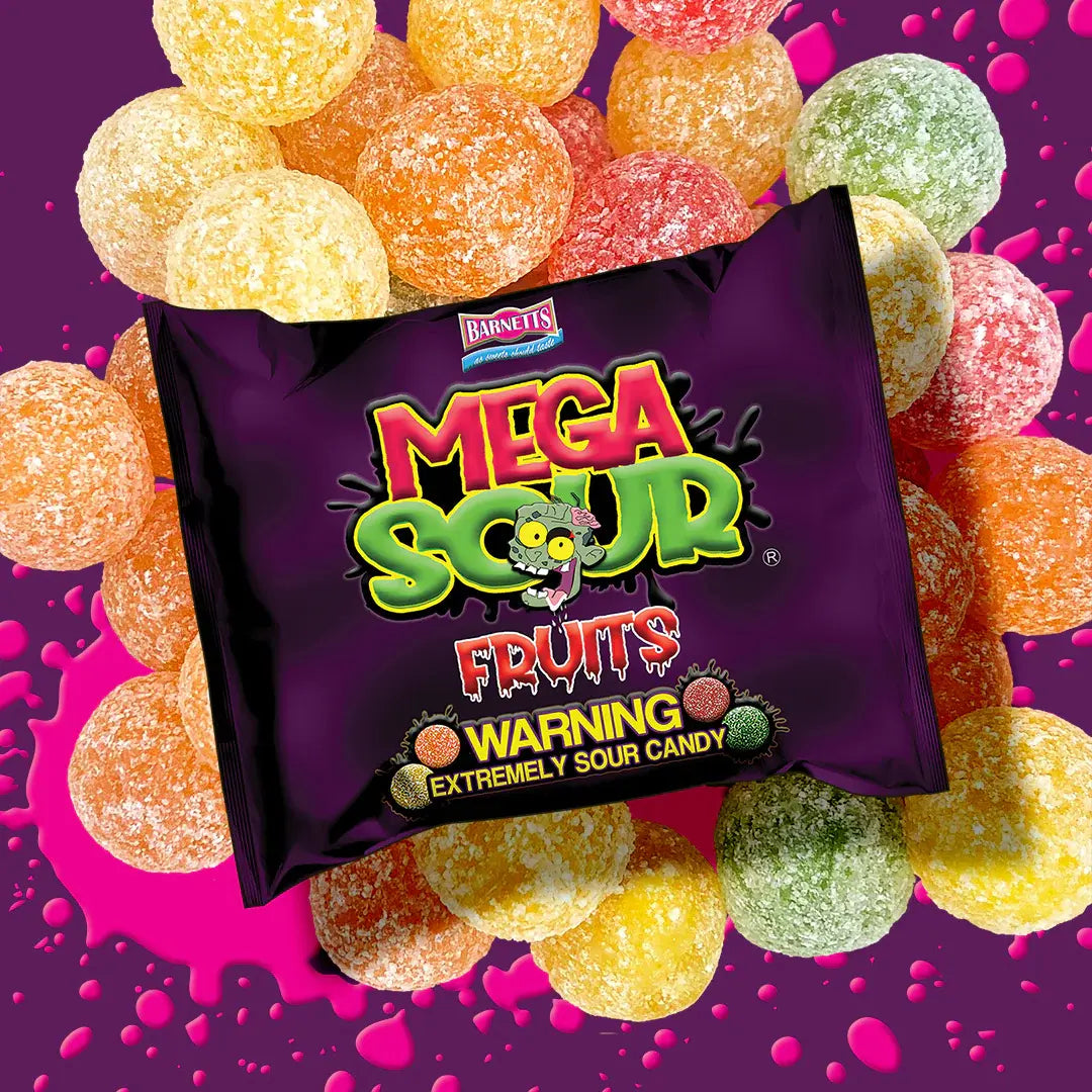 Barnetts Sweets | Mega Sour - Fruits Shack à Sauce