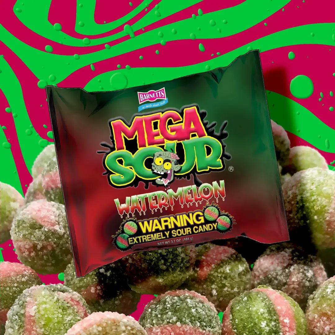 Barnetts Sweets | Mega Sour - Watermelon Shack à Sauce