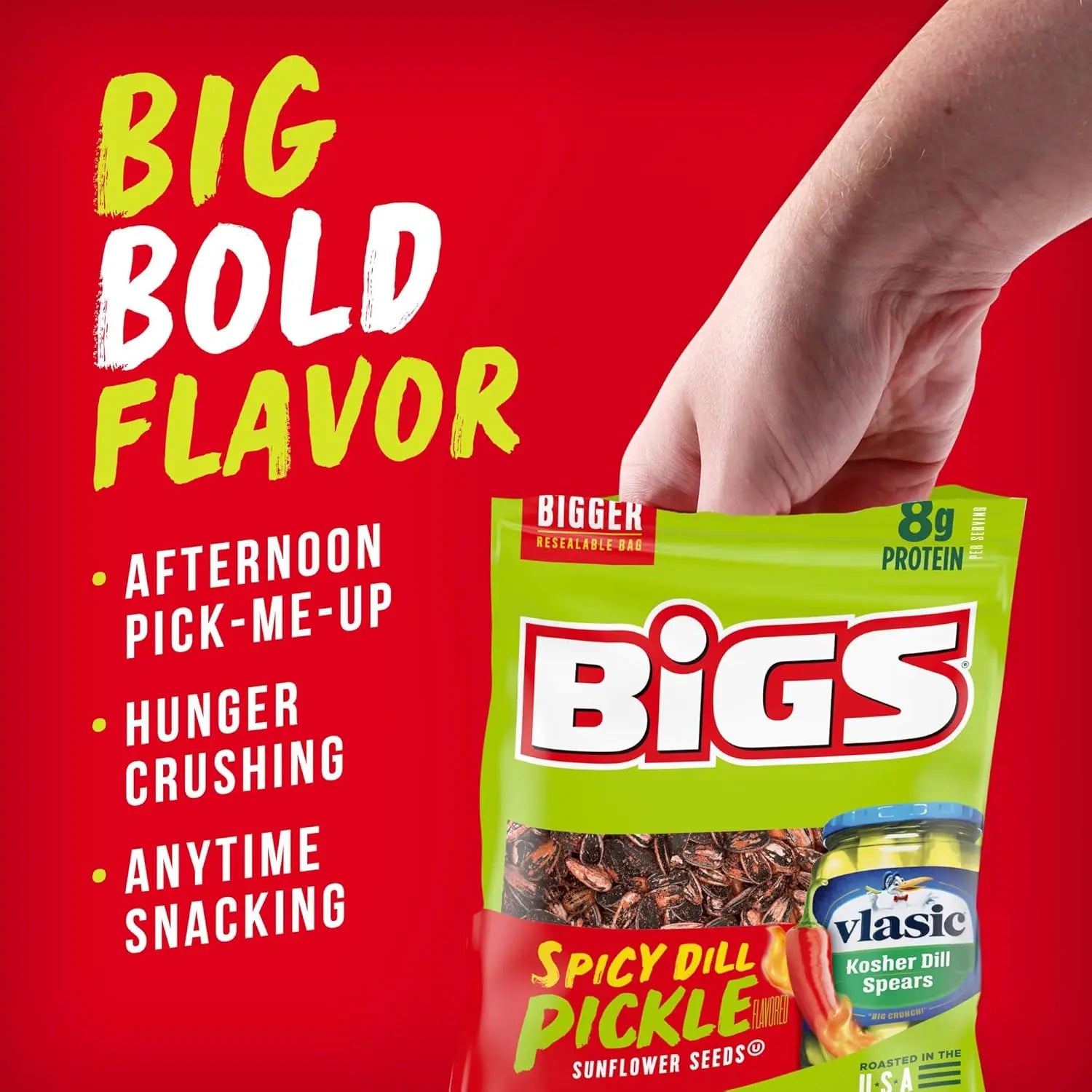 BiGS | Sunflower Seeds - Spicy Pickle Shack à Sauce