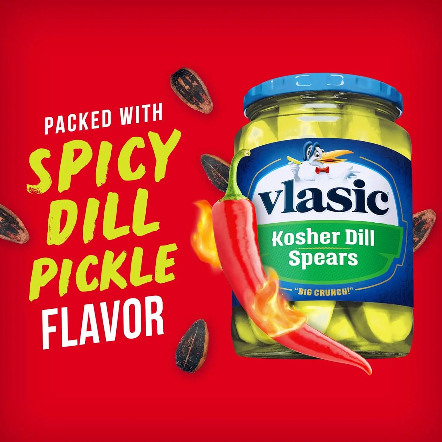 BiGS | Sunflower Seeds - Spicy Pickle Shack à Sauce