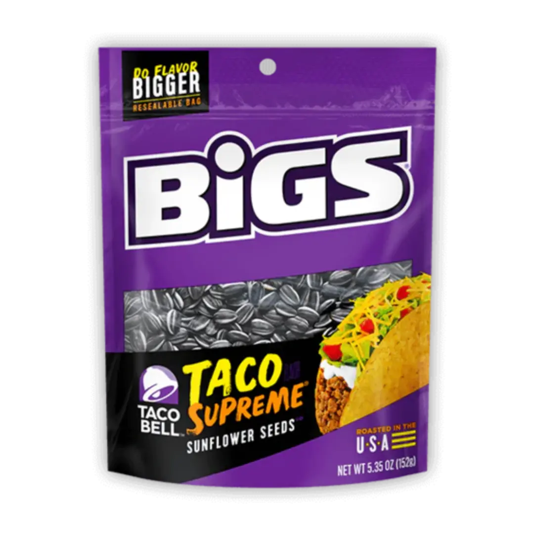 BiGS | Sunflower Seeds - Taco Supreme Shack à Sauce