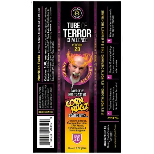 Blazing Foods | Tube of Terror V2 - CHALLENGE Shack à Sauce