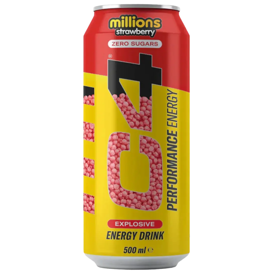 C4 | Energy Drink - Millions Strawberry Shack à Sauce