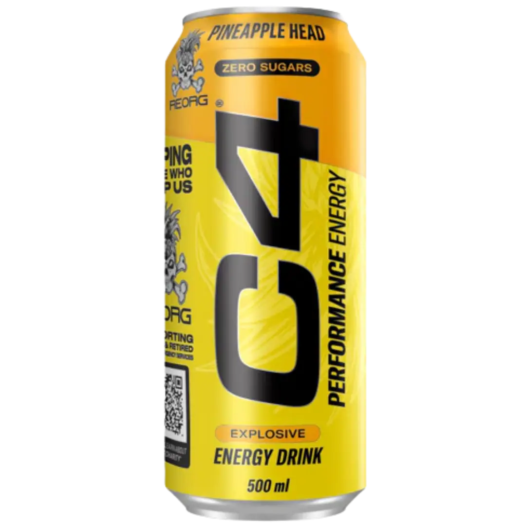 C4 | Energy Drink - Pineapple Head Shack à Sauce