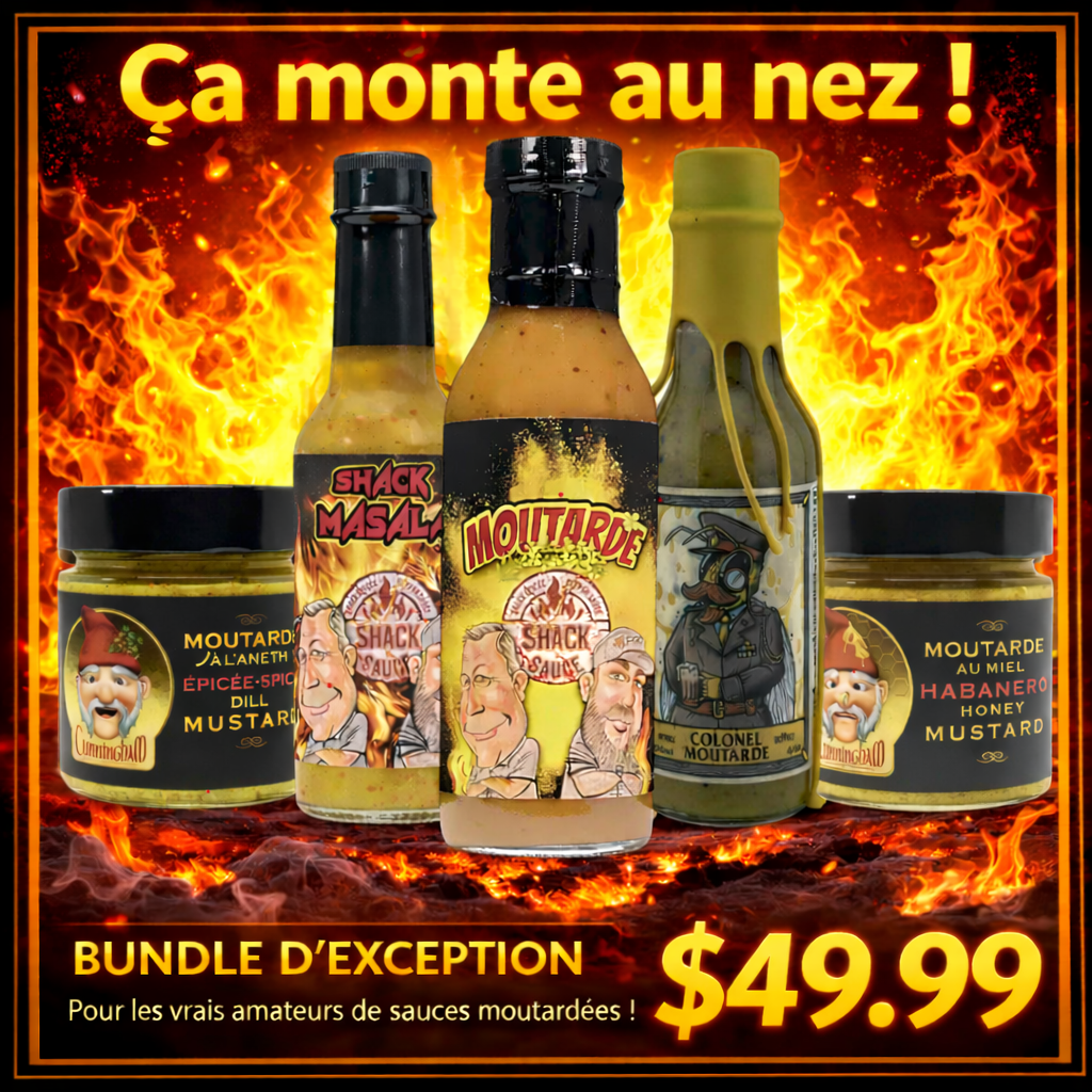 Ça monte au nez! Shack à Sauce