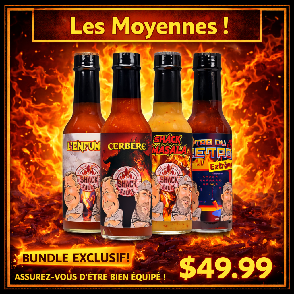 Les moyennes! Shack à Sauce