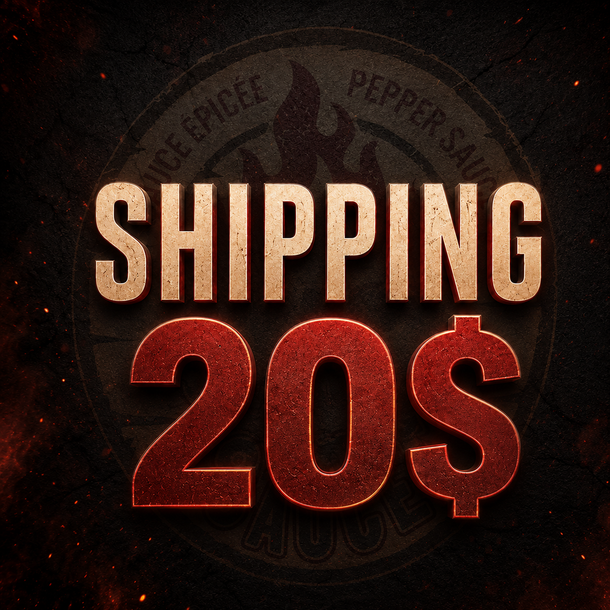 SHIPPING - 20 $