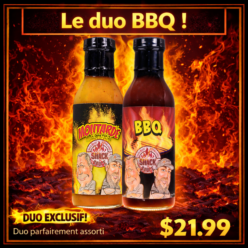 Le duo BBQ! Shack à Sauce