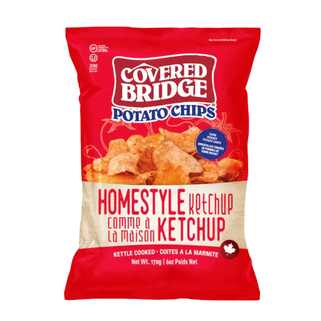 Covered Bridge Chips | Homestyle Ketchup Shack à Sauce