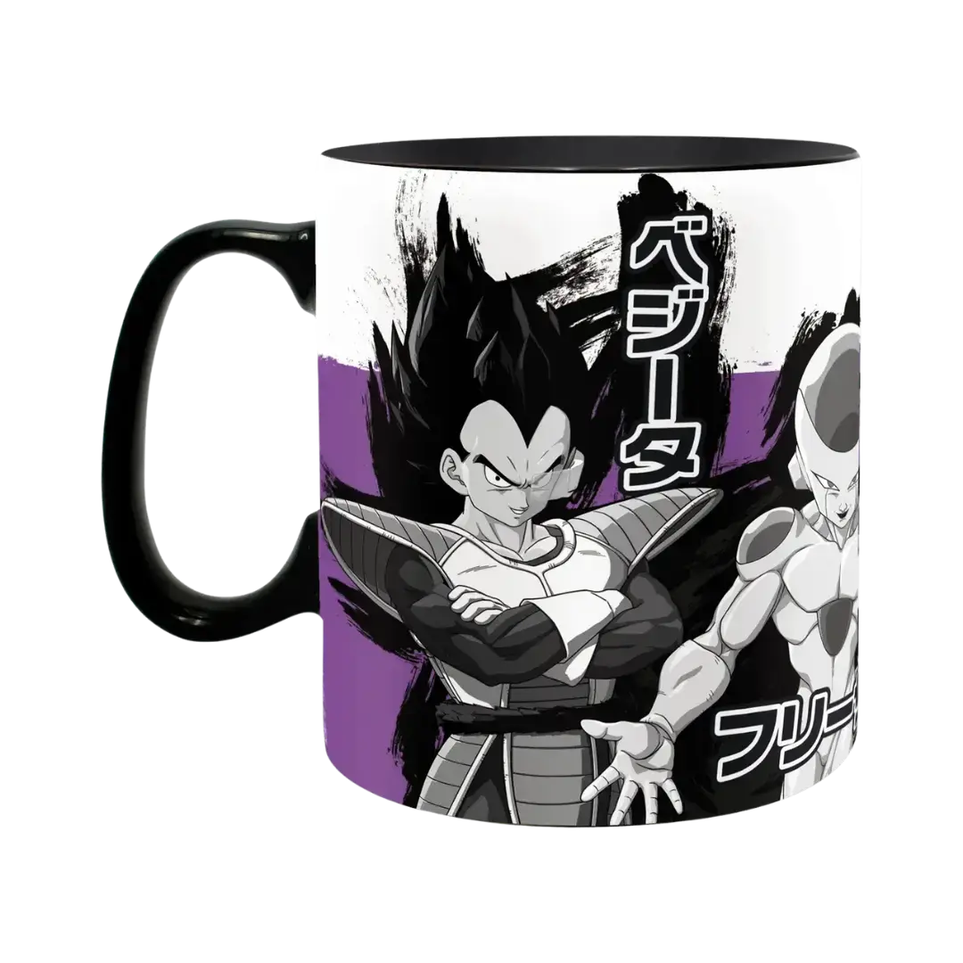 Dragon Ball Z | Black & White Villains Ceramic Mug Shack à Sauce