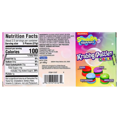 Frankford | Krabby Patties - Colors SHACK à SAUCE