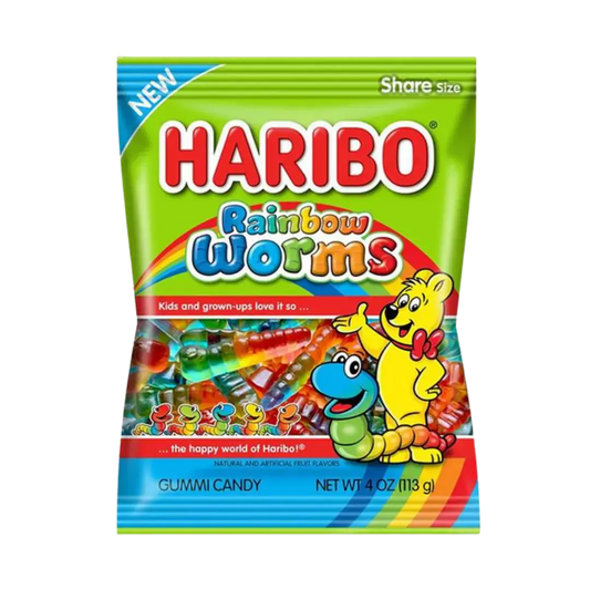 Haribo | Rainbow Worms Haribo | Sour S'ghetti Shack à Sauce