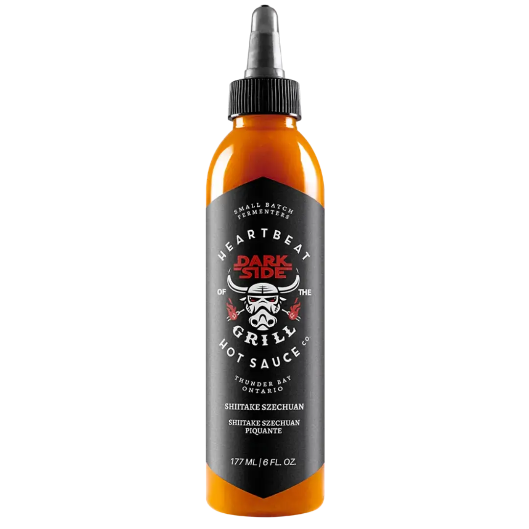 Heartbeat Hot Sauce | Darkside Of The Grill - Shiitake Szechuan Shack à Sauce
