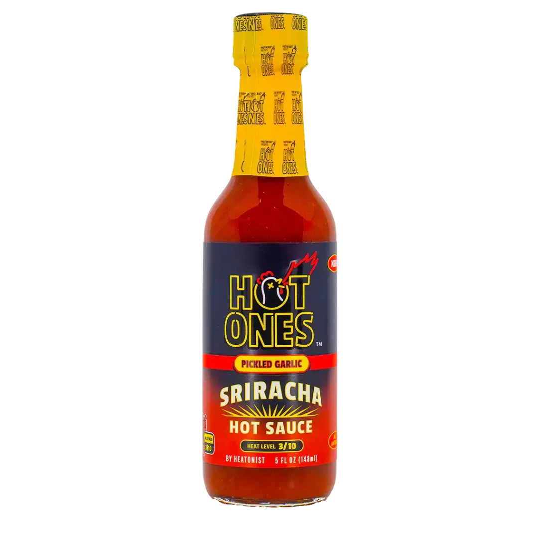 Heatonist | Hot Ones - Pickled Garlic - Sriracha Shack à Sauce