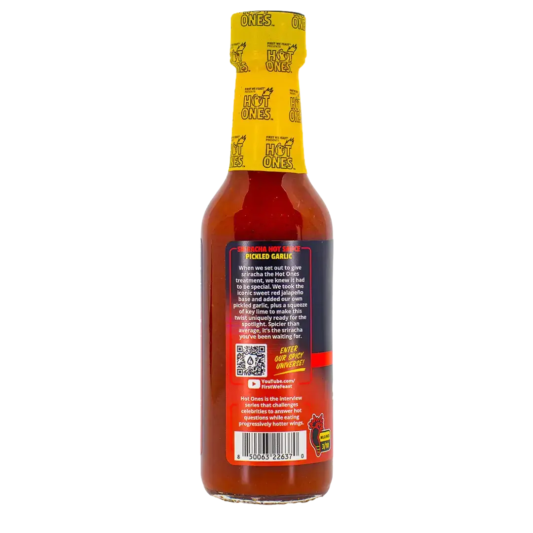 Heatonist | Hot Ones - Pickled Garlic - Sriracha Shack à Sauce