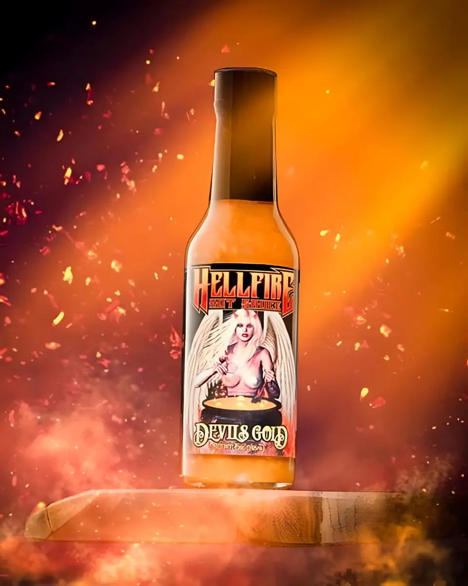 Hellfire Hot Sauce | Devils Gold SHACK à SAUCE