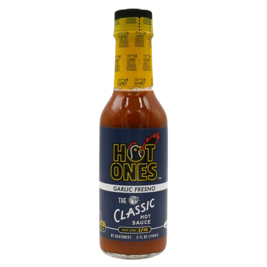 Hot Ones Hot Sauce | The Classic - Garlic Fresno Hot Ones Hot Sauce