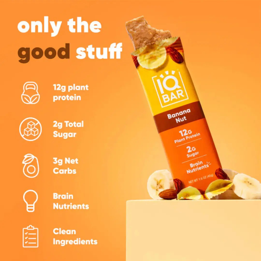 IQ Bar | Banana Nut Shack à Sauce