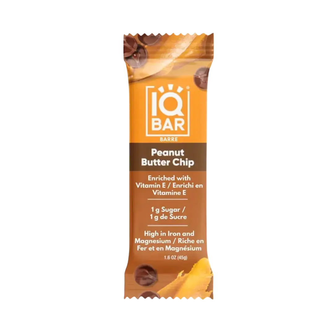 IQ Bar | Peanut Butter Chip Shack à Sauce