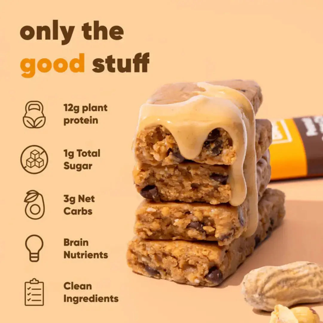 IQ Bar | Peanut Butter Chip Shack à Sauce