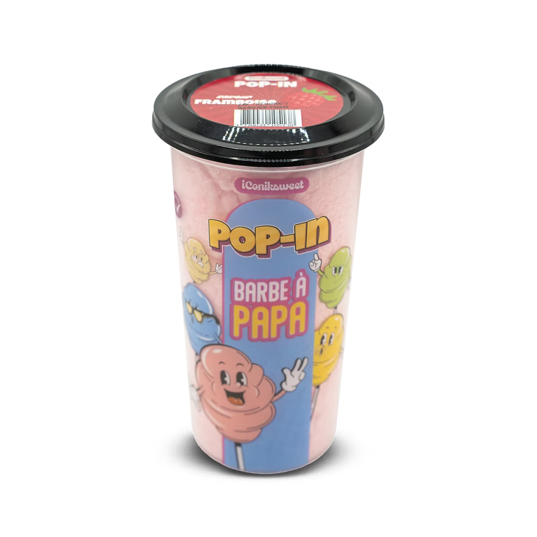 IConiksweet | Pop-In - Barbe a Papa - Framboise Shack à Sauce