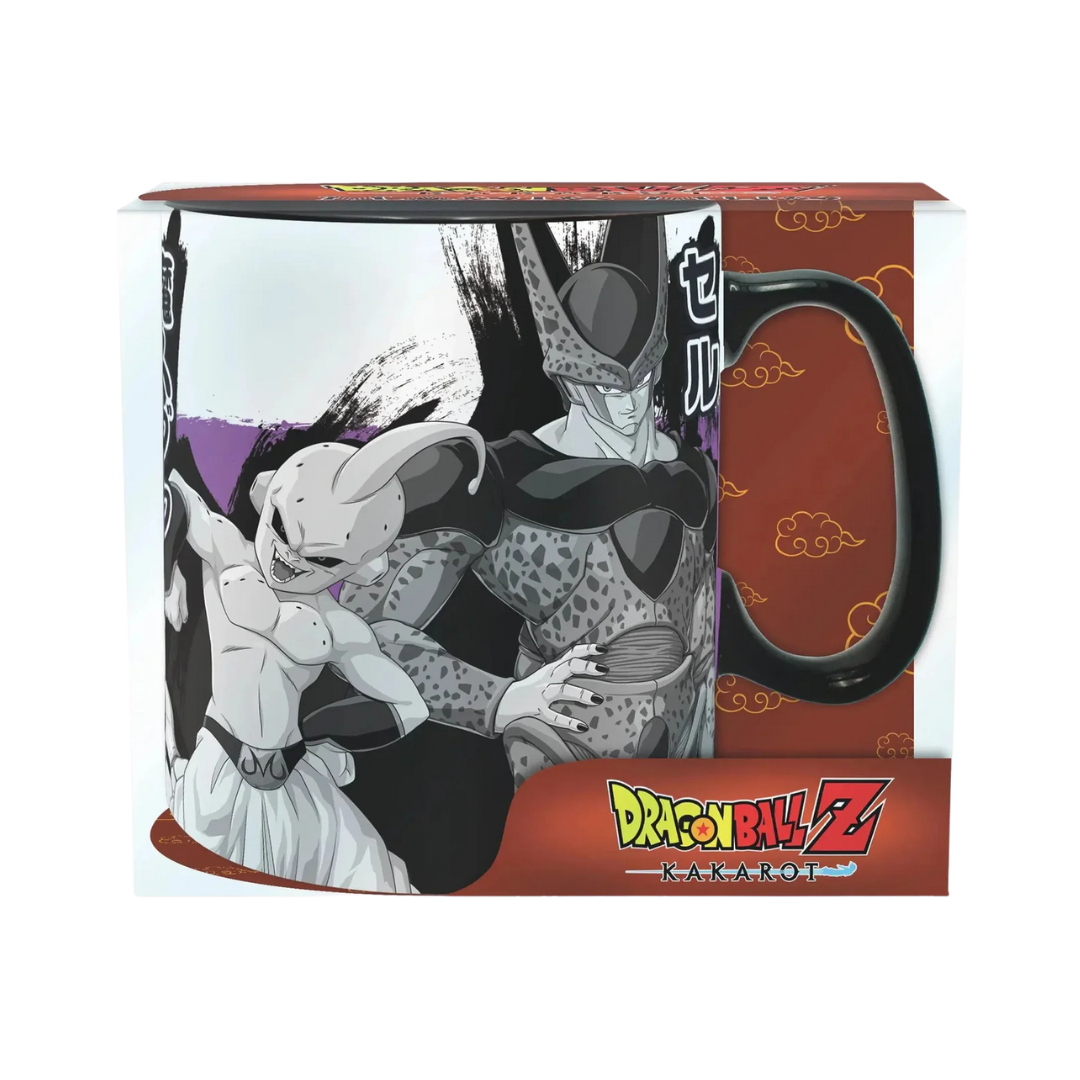 Dragon Ball Z | Black & White Villains Ceramic Mug Shack à Sauce