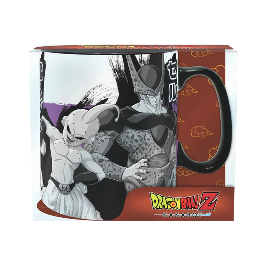 Dragon Ball Z | Black & White Villains Ceramic Mug Shack à Sauce