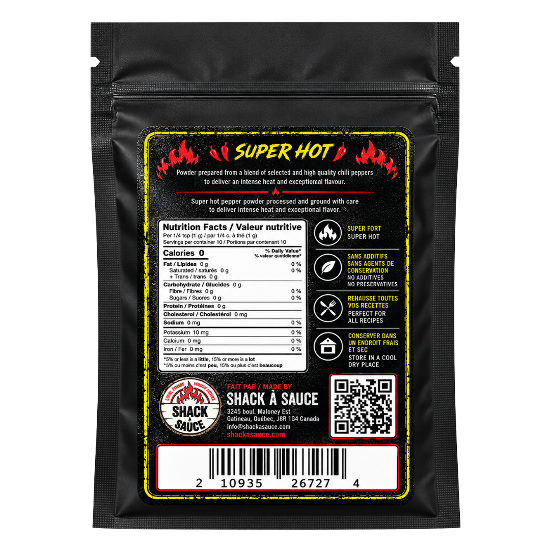Shack a Sauce | Scorpion Moruga Fumé - Powder